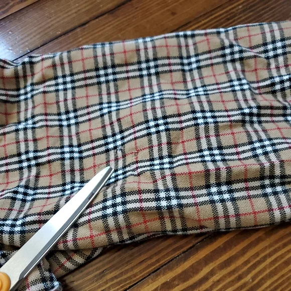 LARGE vtg 80s 90s Nova Plaid Acrylic Flannel Shirt men's streetwear boho f739p - Picture 4 of 4